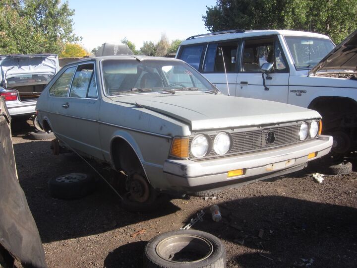 junkyard find 1977 volkswagen dasher
