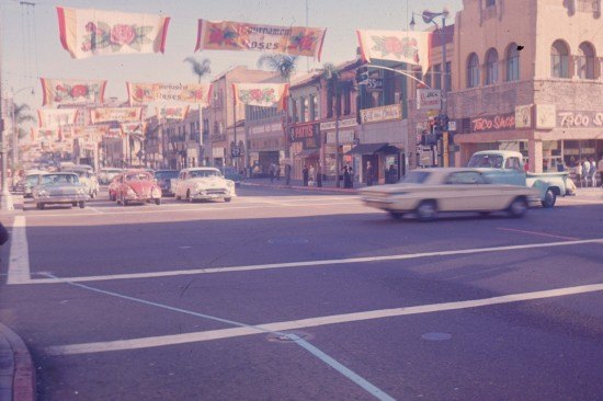 Down On The Pasadena Street, 1964 Edition: How Many Cars Can You Identify?