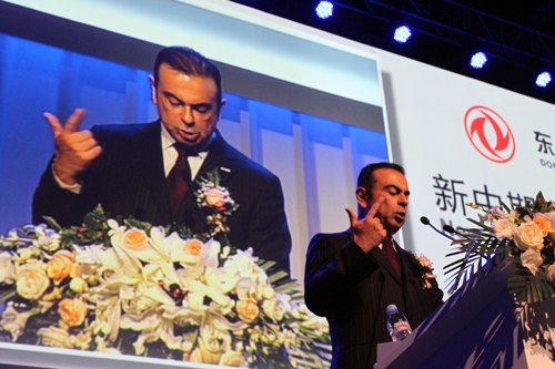 with carlos ghosn in beijing go where the growth is