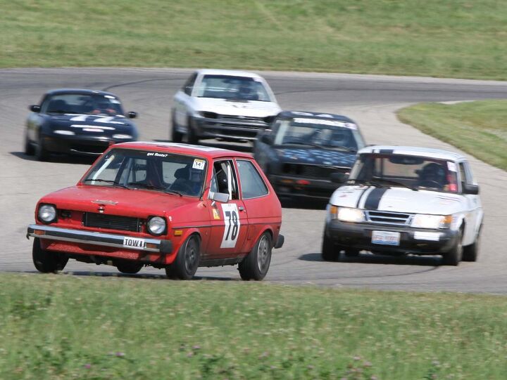 Detroit Irony Day One Wrapup: Neon Leads, Chevette Diesel Still Running, Rent-An-Impala Hits Track