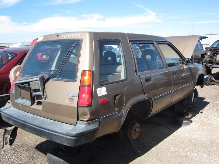 junkyard find 1987 toyota tercel 4wd wagon