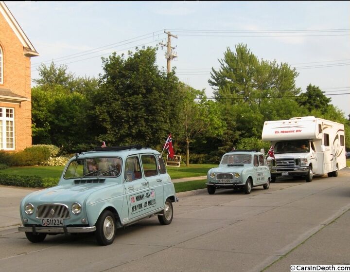 From Oslo to Los Angeles and Back in Two 1962 Renault R4s