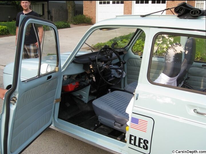 from oslo to los angeles and back in two 1962 renault r4s
