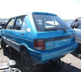 Junkyard Find: 1991 Subaru Justy 4WD