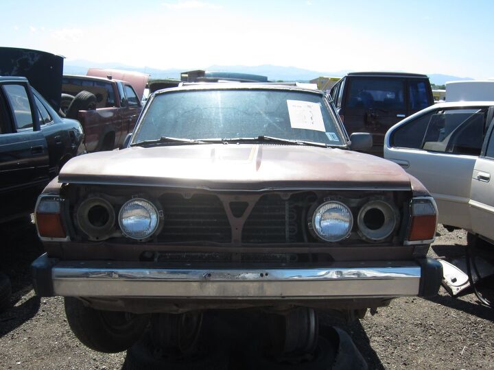 junkyard find 1979 subaru gl wagon
