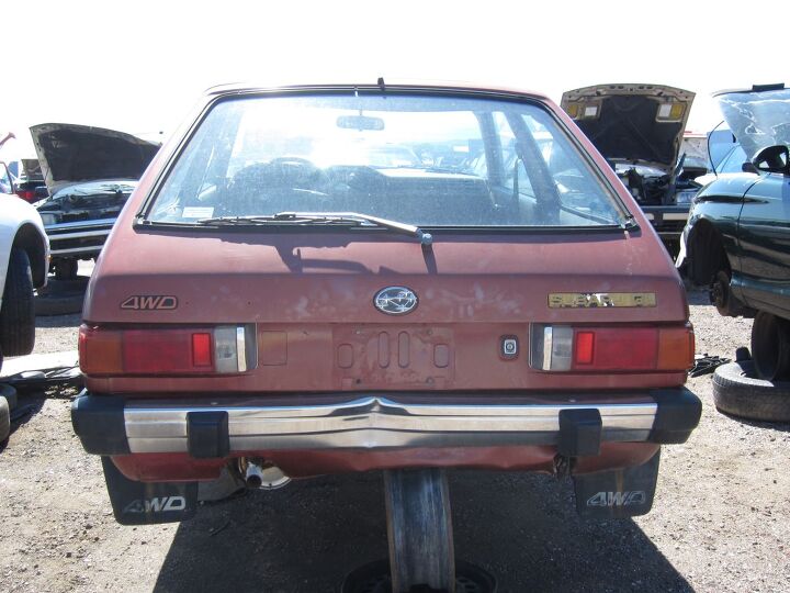 junkyard find 1982 subaru gl third eye