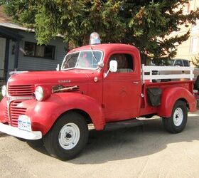 Down On The (Two) Mile High Street: 1947 Dodge Fire Truck