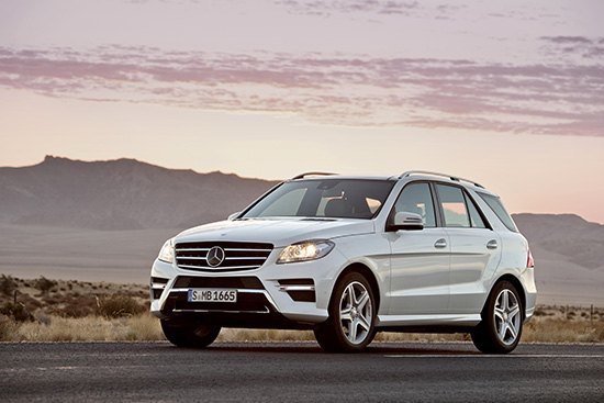 roughing it in style the new mercedes m class tons of pictures