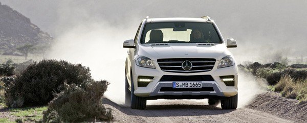 roughing it in style the new mercedes m class tons of pictures