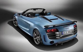 Topless In Frankfurt: Audi's R8 Spyder GT