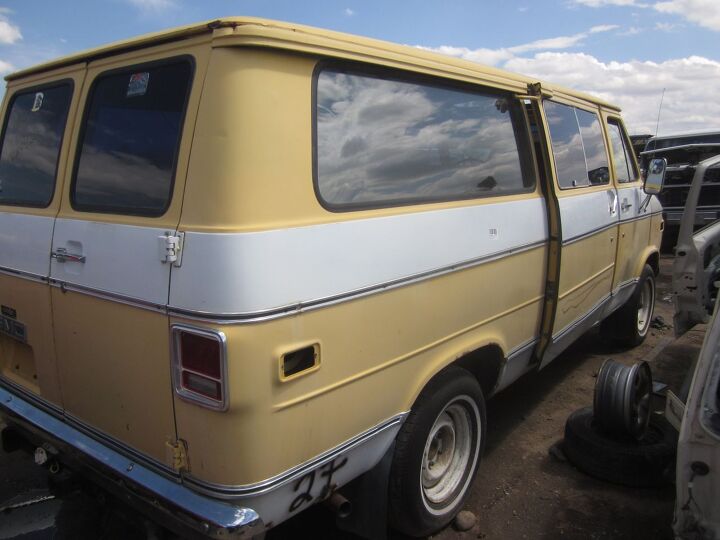 junkyard find 1977 gmc rally stx van