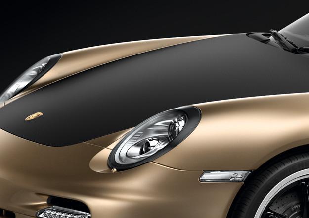 10th anniversary 911 turbo s is a golden shower for porsche s heritage