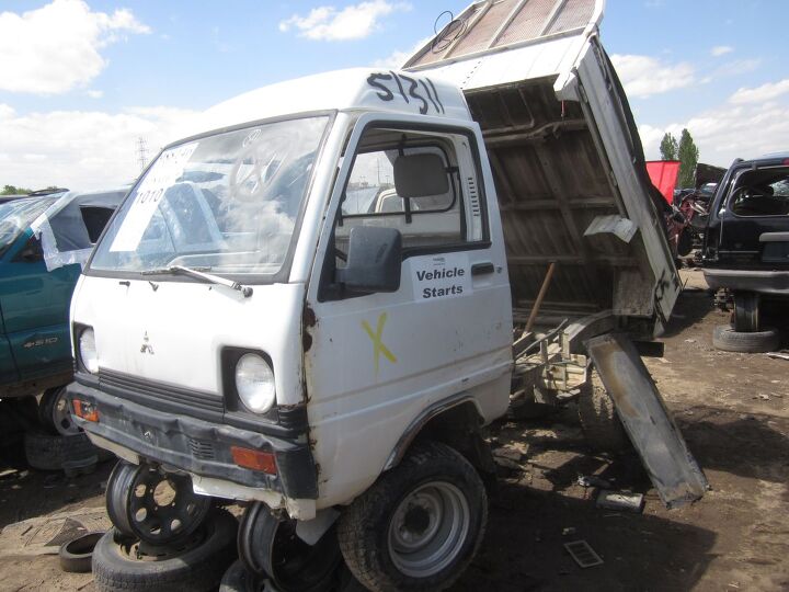 junkyard find mitsubishi minicab dump truck