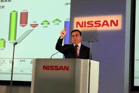 carlos ghosn the ev will set you free it s the battery stupid