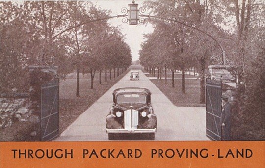 look at what i found packards return to the packard proving grounds test track w