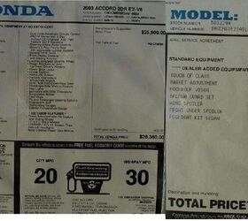 This Is An Additional Dealer Markup Sticker. You'll Be Seeing More Of