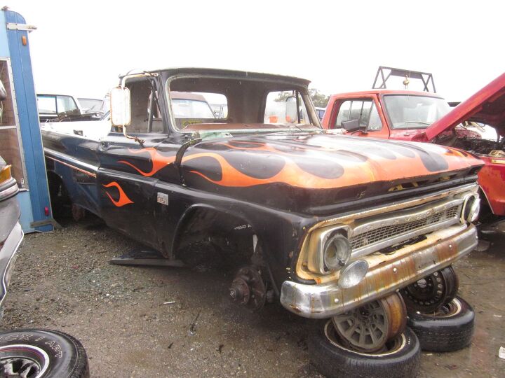 junkyard find 1966 chevrolet c10 pickup