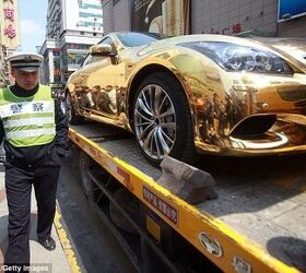 Chinese Police Arrests Golden Infiniti G37