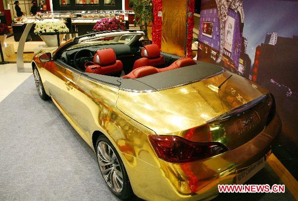 chinese police arrests golden infiniti g37