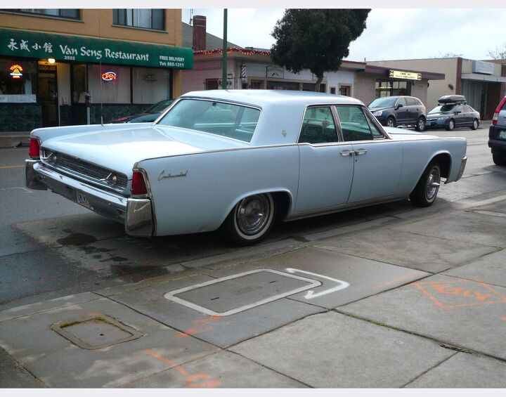 back down on the alameda street 1962 lincoln continental