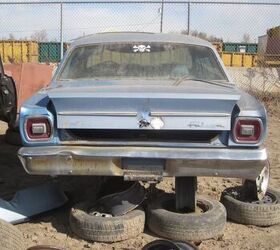 junkyard find 1970 ford falcon futura sedan