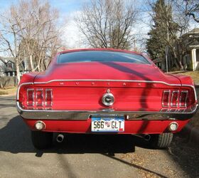 down on the mile high street 1967 ford mustang fastback