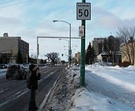 canada speed limit signs inadequate near camera trap