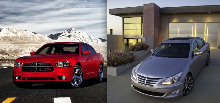 Want A Big, V8-Powered RWD Sedan? Do You Prefer Dodge Or Hyundai?