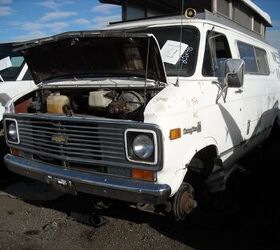 healthcare shop of horrors van still frightening after being junked