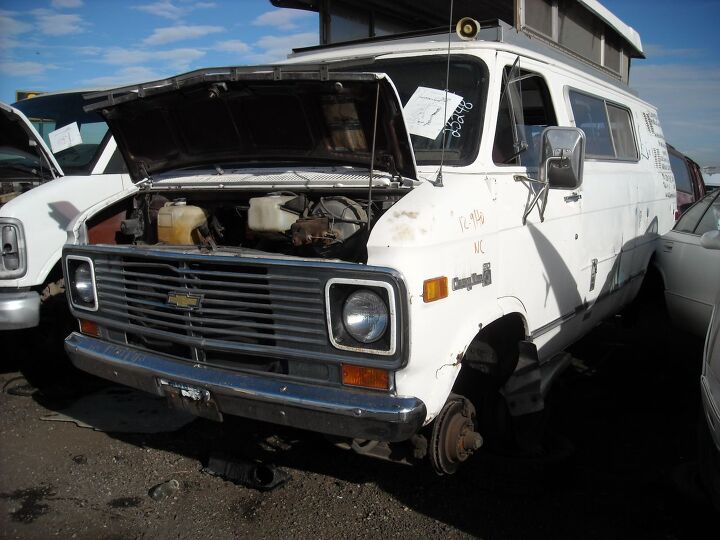 healthcare shop of horrors van still frightening after being junked