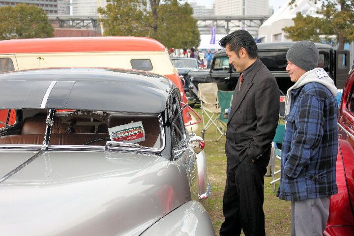 live report ttac shows you all the american cars in japan gobs and gobs of whacky