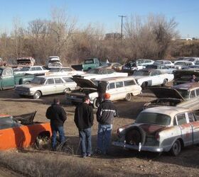 Studebaker Champion or Peugeot 404? Vast Colorado Junkyard's Inventory Auctioned Off
