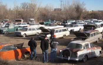 Studebaker Champion or Peugeot 404? Vast Colorado Junkyard's Inventory Auctioned Off