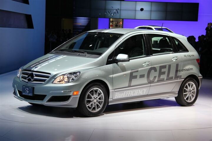 LA Auto Show: Mercedes B-Class F-Cell Hydrogen Car