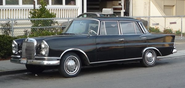 which car most influenced the styling of the 1959 mercedes w111