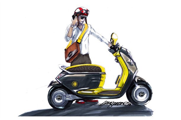 the future of car brands scooters