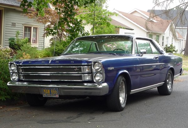 curbside classic 1966 ford galaxie 500 7 litre