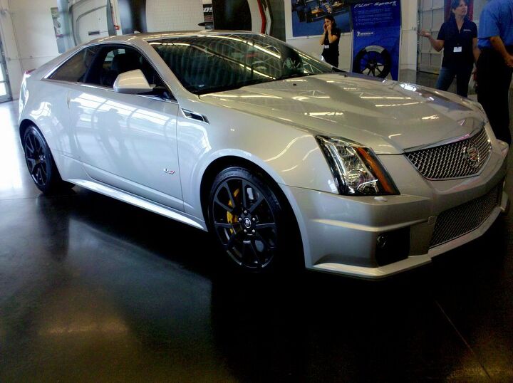 review 2011 cadillac cts v coupe video more photos to come