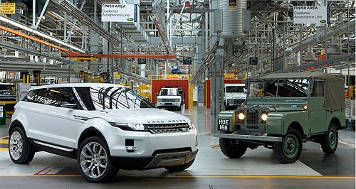 jaguar land rover to downsize to two platforms