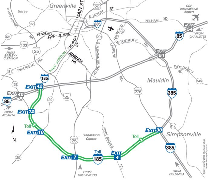 South Carolina: Innovative Toll Road Goes Bust