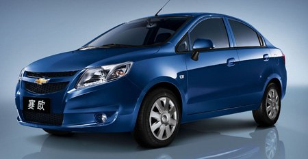 chevrolet sail created in china