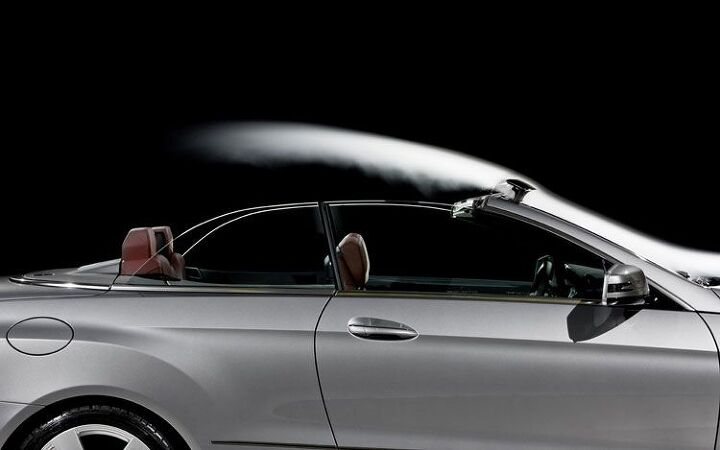 the end of convertible hair mercedes unveils perpetual doldrums rag top