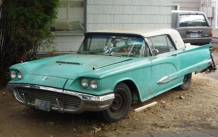 curbside classic five revolutionary cars no 3 1958 ford thunderbird