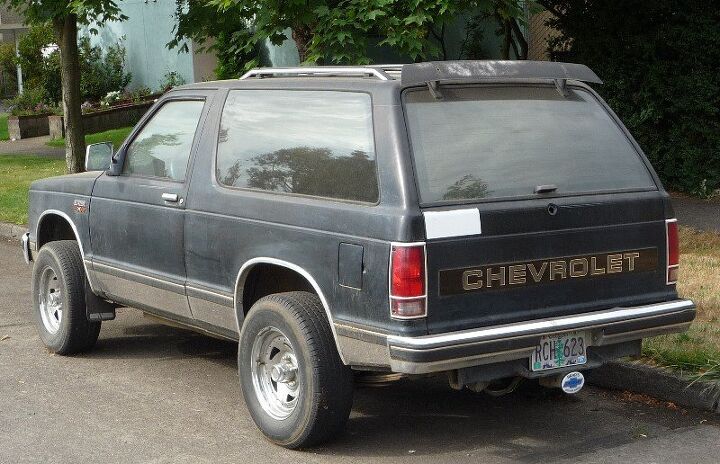curbside classic gm s deadly sin 5 1983 chevy s 10 blazer