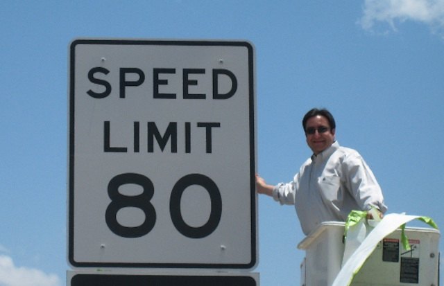 utah dot no downside to 80 mph speed limit increase