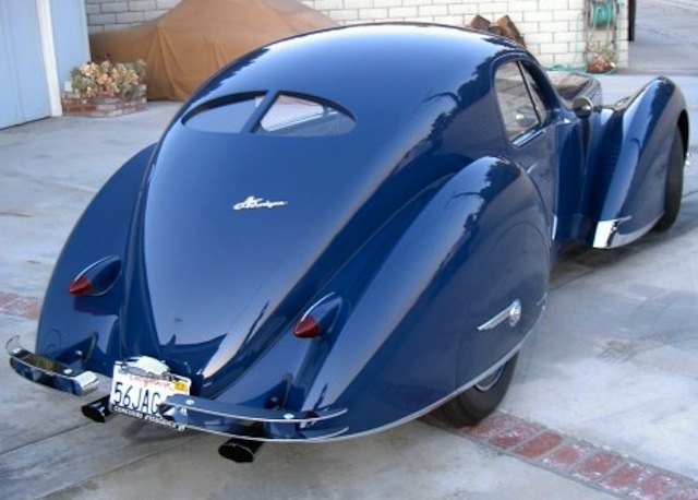 found on jameslist 1956 jaguar aerodyne streamliner coupe