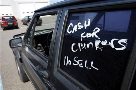 cash for clunkers computer clunks out