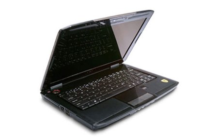new acer ferrari 1200 laptop get ready for pole position