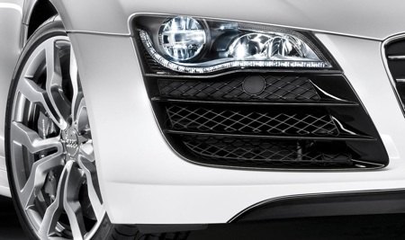 audi r8 s led headlights save the planet