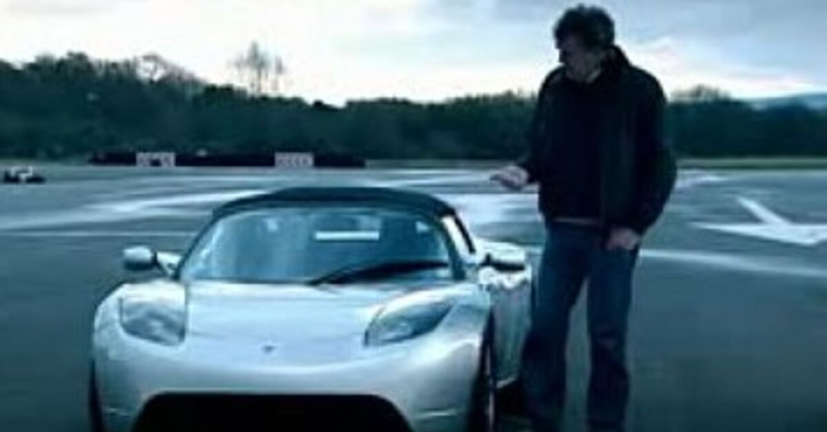 Tesla Roadster 2008 Top Gear review